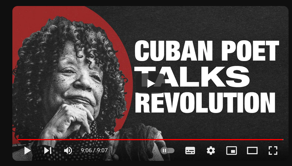 Cubaanse dichteres Nancy Morejon over de Revolutie & de rol van de artiest