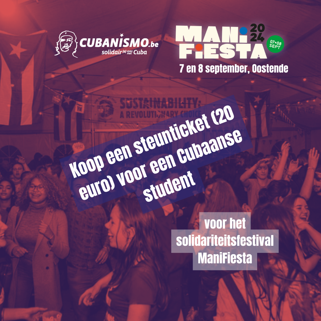 Solidariteitsticket voor een Cubaanse student